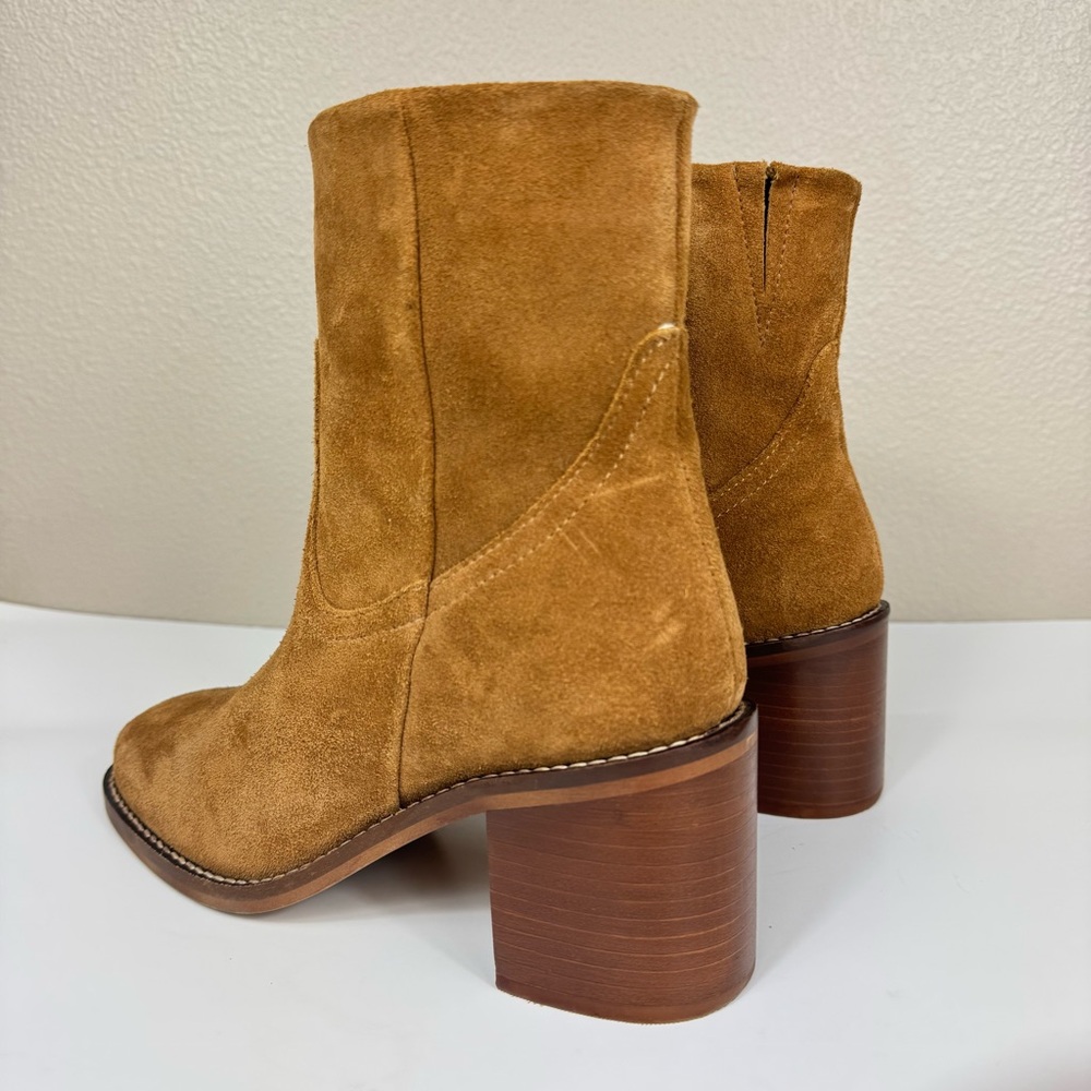PORTLAND LEATHER Patina Oslito Suede Boots in Sand Orig $265 - Picture 6 of 12